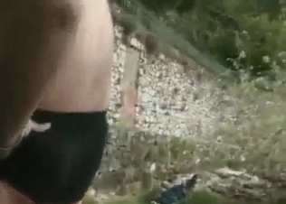Perfect outdoor sex with my slutty sister